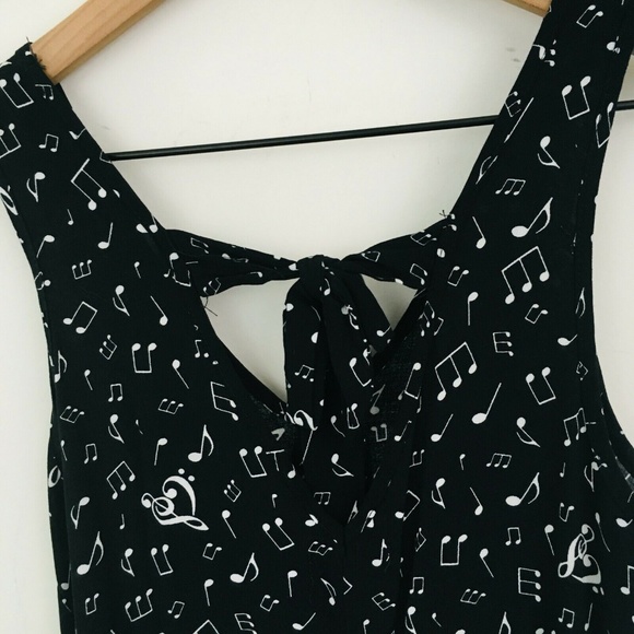 Hot Topic Musical Note Printed Dress - Picture 4 of 5